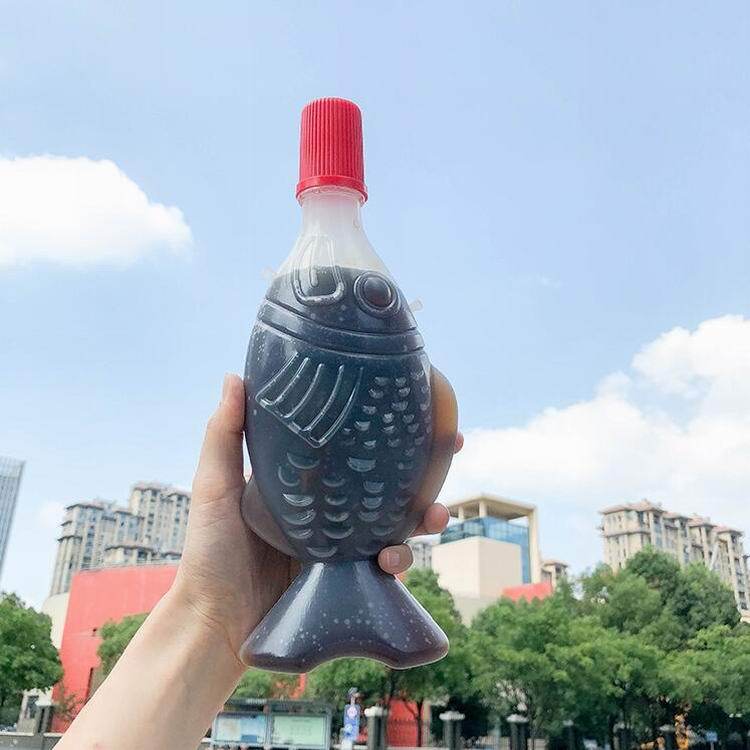 Soy Sauce Fish Shaped Water Bottle 8 5ead9393 1993 4b29 89c0 54304314d2f5 - ITA BACKPACK