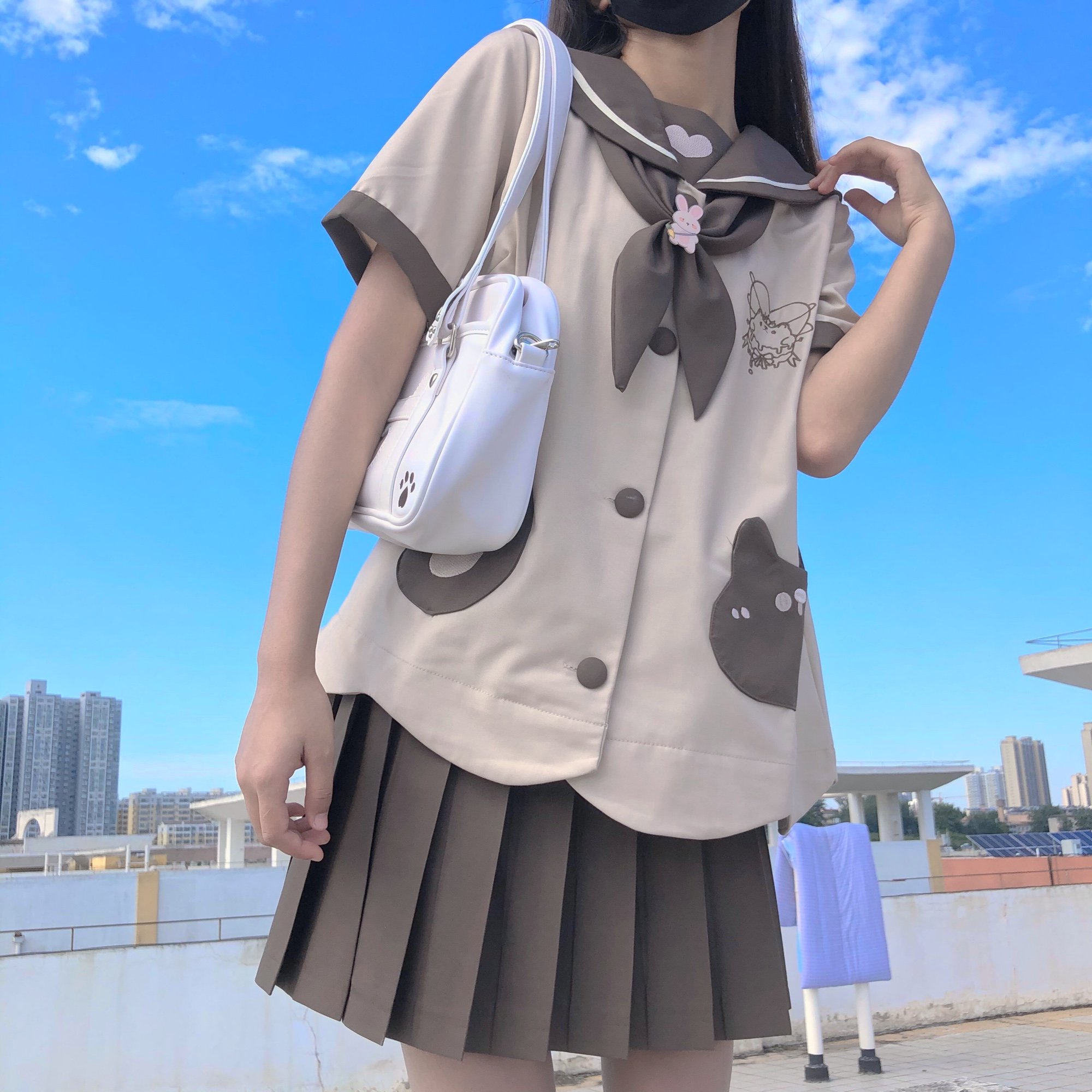 Meow Claw JK Uniform Bag Flagship #1 ItaBag IB0112 17 - ITA BACKPACK buy18 - ITA BACKPACK