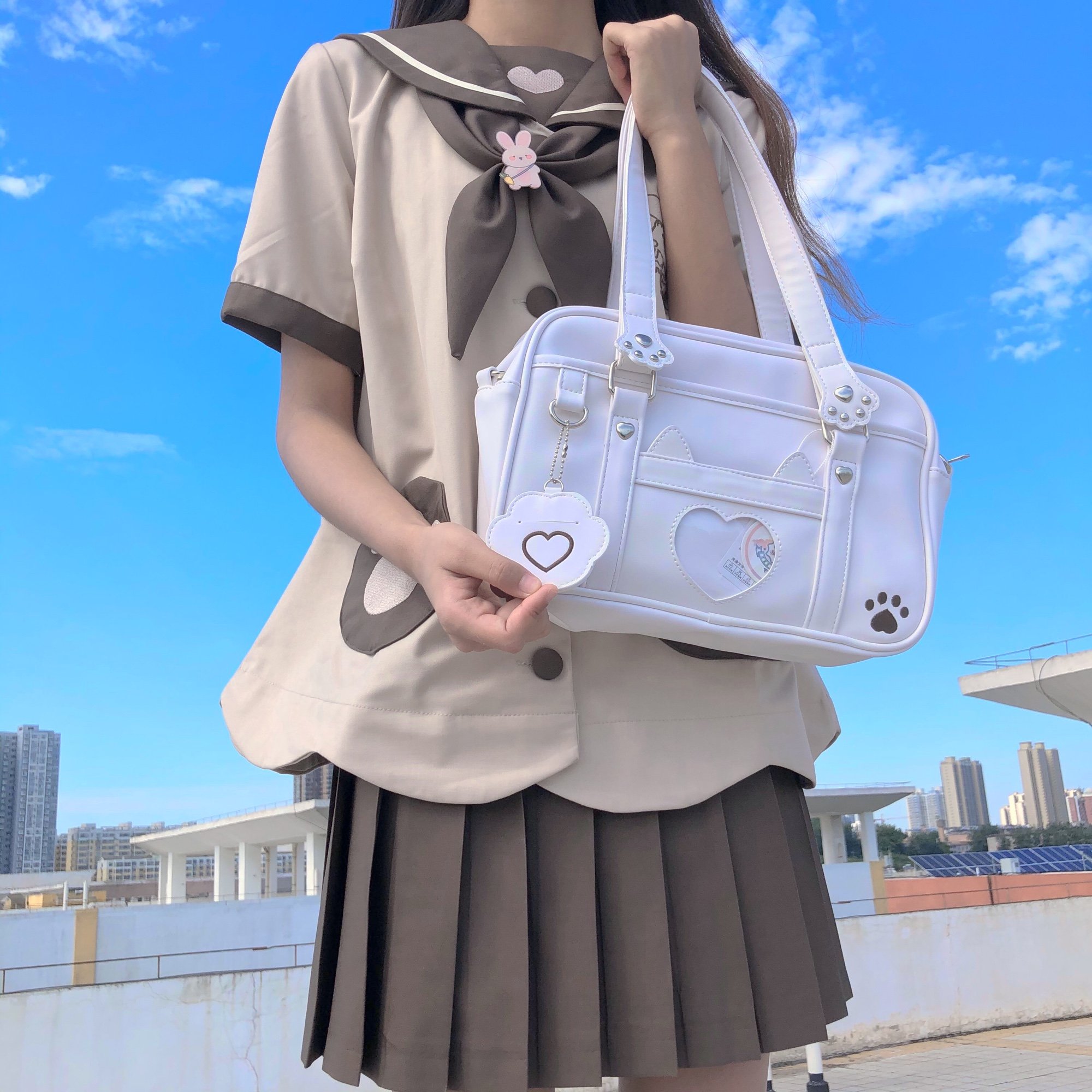 Meow Claw JK Uniform Bag Flagship #1 ItaBag IB0112 16 - ITA BACKPACK buy19 - ITA BACKPACK