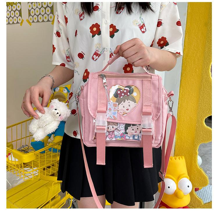 Cute Kawaii Heart Ita Messenger Bag 1 - ITA BACKPACK