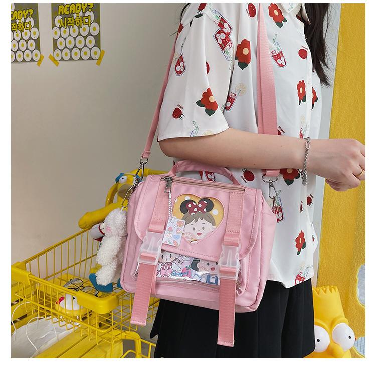 Cute Kawaii Heart Ita Messenger Bag 2 - ITA BACKPACK