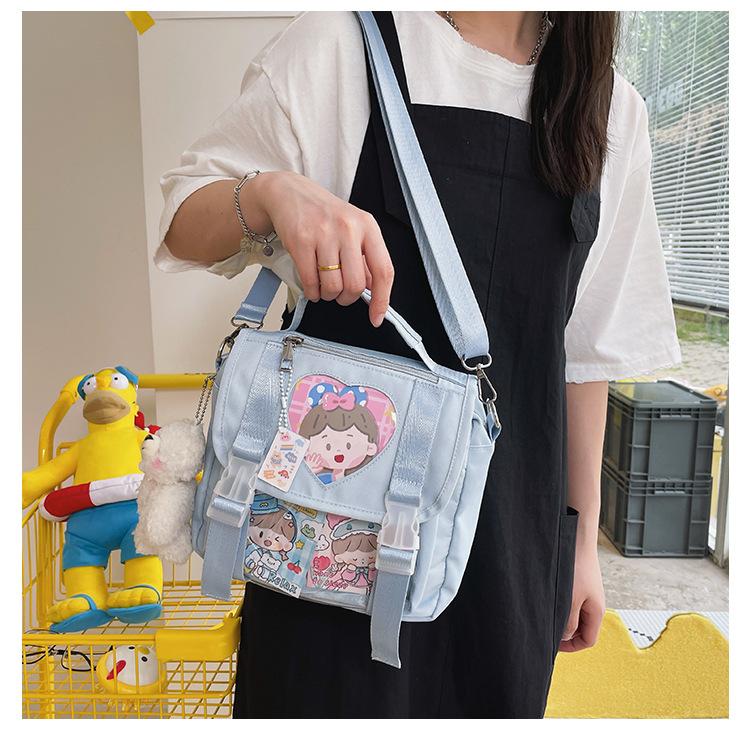 Cute Kawaii Heart Ita Messenger Bag 4 - ITA BACKPACK