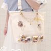 Double-sided Transparent Jelly Itabag IB0112 White Official ITA BAG Merch