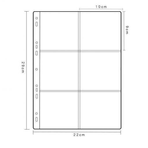 3 squares / Holes for A4 folder Official ITA BAG Merch