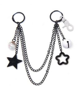 Ita Bag Chain Accessories decoration candy colors stars Bells adjustable DIY bag chain Hanging chain for 0d7f4137 2b82 404b 8de2 d20bbfc36204 - ITA BACKPACK