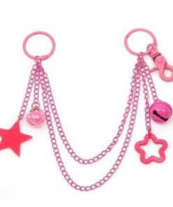 Ita Bag Chain Accessories decoration candy colors stars Bells adjustable DIY bag chain Hanging chain for 1a10310a 2777 48bd 8cb5 950199bef404 - ITA BACKPACK