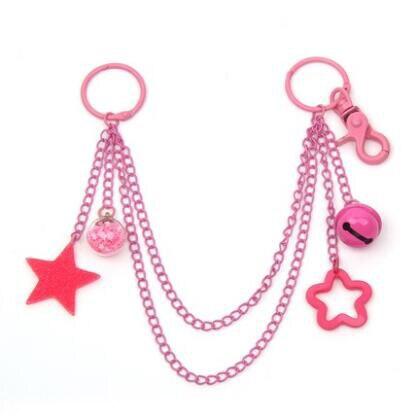 Ita Bag Chain Accessories decoration candy colors stars Bells adjustable DIY bag chain Hanging chain for 1a10310a 2777 48bd 8cb5 950199bef404 - ITA BACKPACK