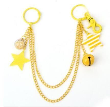 Ita Bag Chain Accessories decoration candy colors stars Bells adjustable DIY bag chain Hanging chain for 9ffc7417 1732 4397 8cbd 5689d9740bb8 - ITA BACKPACK