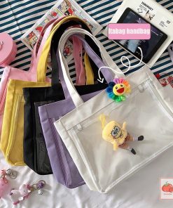 Ita Bag girls lolita Style lovely handbag kawaii clear bag Schoolbags For Teenage Girls Candy Sweet a10e94d3 e6ea 43bb ad50 e2a284ffb730 - ITA BACKPACK